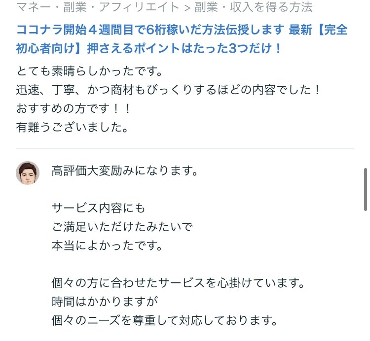 2ヶ月でプラチナランクを実現した方法を教えます ３つの極意+無制限サポートで【収益への最短ルート】をコンサル イメージ7