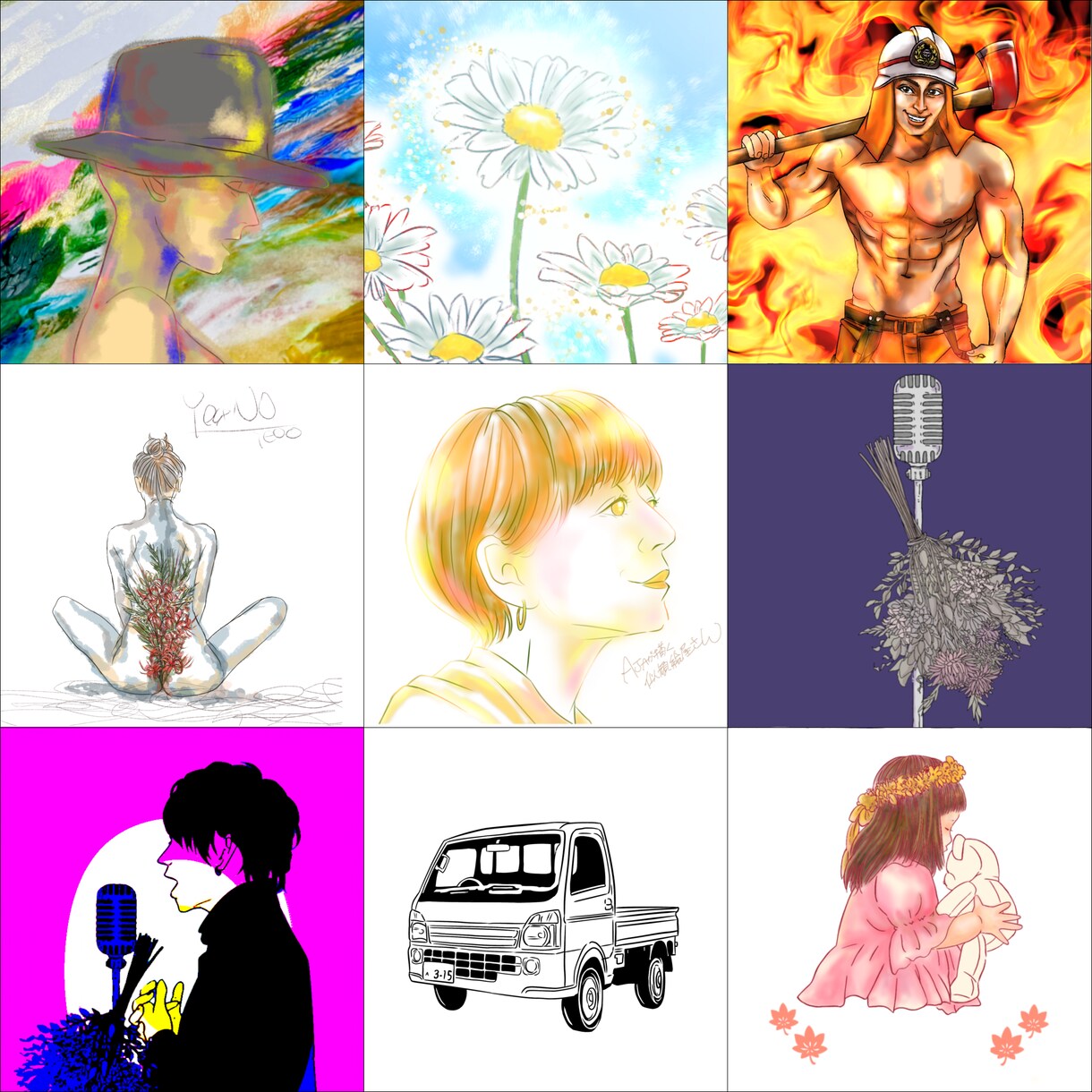SNSのアイコンに！リアルシンプルな似顔絵描きます 水彩風、漫画風など人気のデジタル画！ビジネス、プレゼントに イメージ10