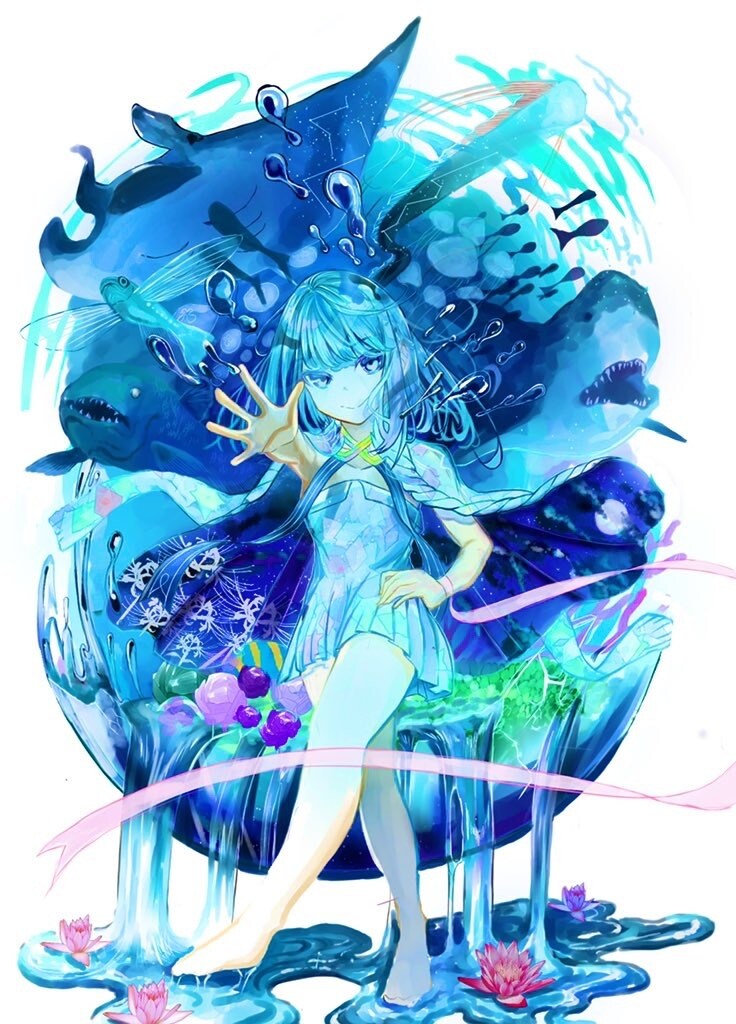 可愛い女性やアニメキャラなどお描きします アイコン、ヘッダーなどもお描きします イメージ4