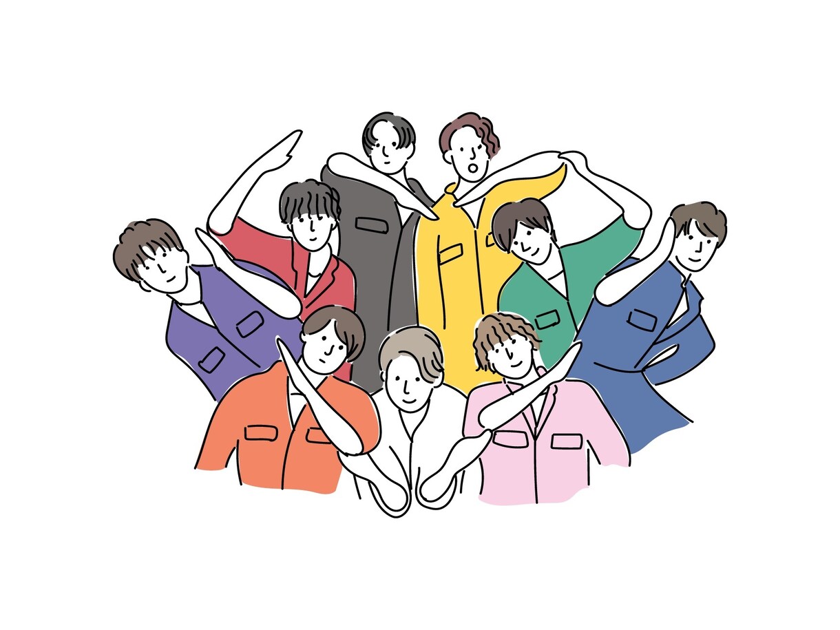 似顔絵・アイコン描きます snsのアイコンや記念日のプレゼントに！ゆるい線画イラスト イメージ4