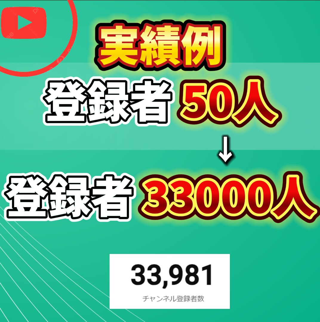YouTubeチャンネルのコンサルをいたします ⭕️あなたのチャンネルに合う戦略・伸ばすコツをお伝えします！ イメージ2