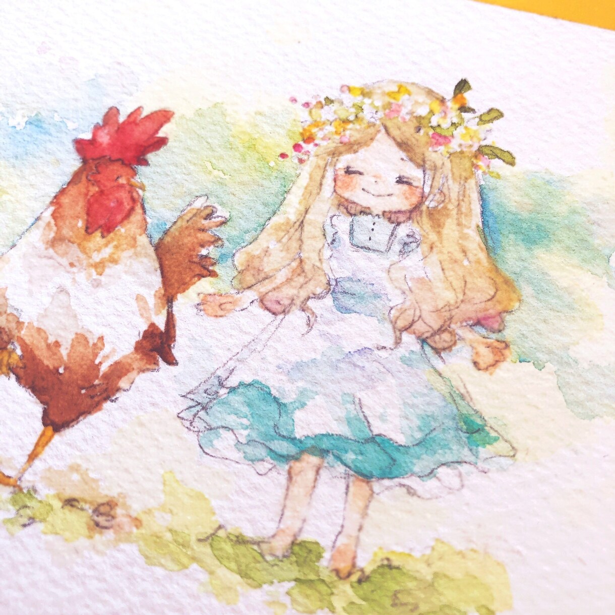 チラシ、ポスター、本の挿絵（表紙絵）描きます 広告チラシや本にほんわか水彩イラストで彩りを加えます。 イメージ6