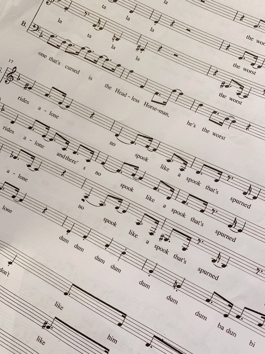 耳コピでアカペラ楽曲の楽譜を採譜します 5パートまで基本料金！15秒(端数切捨)につき500円！ イメージ1
