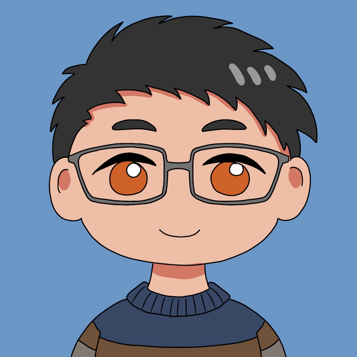 デフォルメアニメ調アイコン描きます デフォルメアニメ調アイコン描きます イメージ1