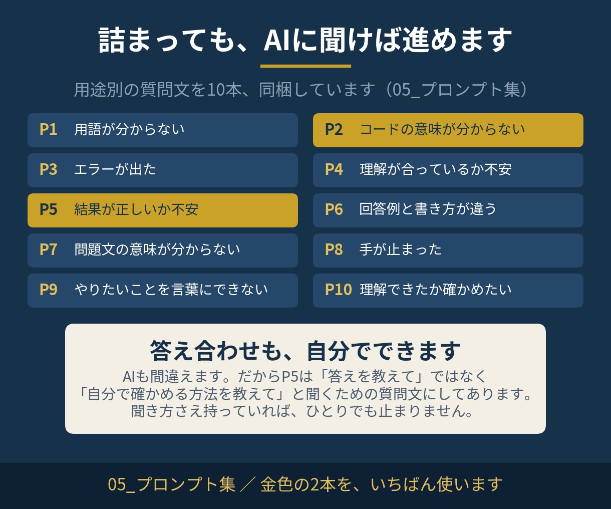 Python・SQL独習教材一式をお渡しします 未経験からデータ分析実務レベルへ｜AIと解く100本ノック イメージ5