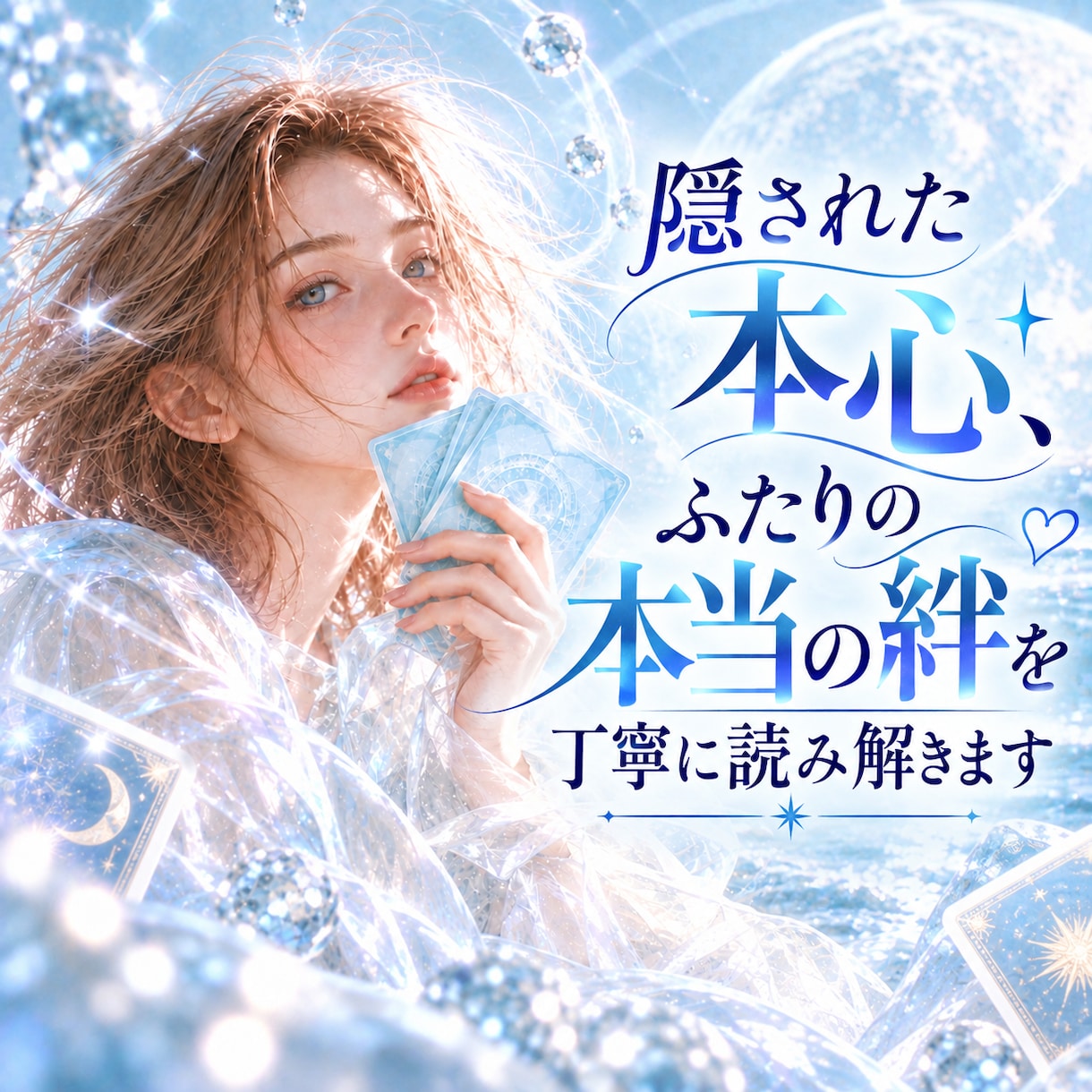 隠された本心、ふたりの本当の絆を丁寧に読み解きます ひとりで背負った重荷をおろし、本来のあなたを取り戻す時間✨ イメージ1