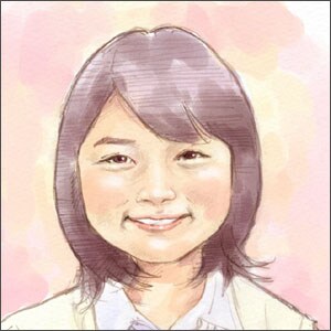 お写真から似顔絵アイコン作成致します スケッチ風の淡いカラーの似顔絵です イメージ1