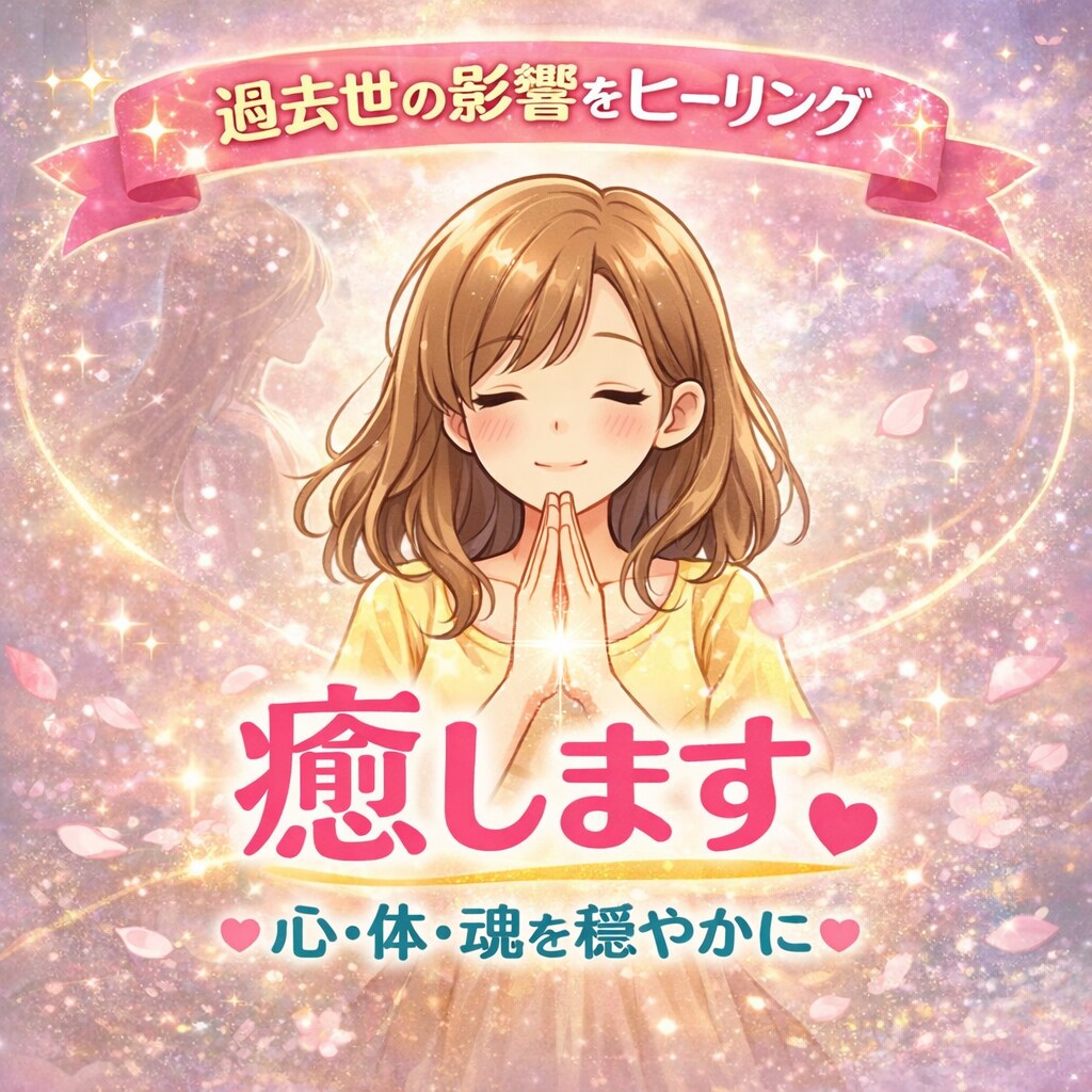 あなたの過去世が今世に与えている影響を癒します 原因不明のネガティブな出来事、過去世ヒーリングで浄化します。 イメージ1
