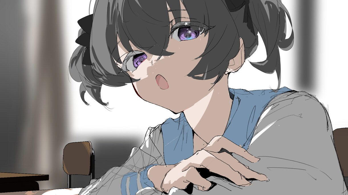 サムネ用人物イラスト描きます アイコン、サムネなどをご希望の方に イメージ2