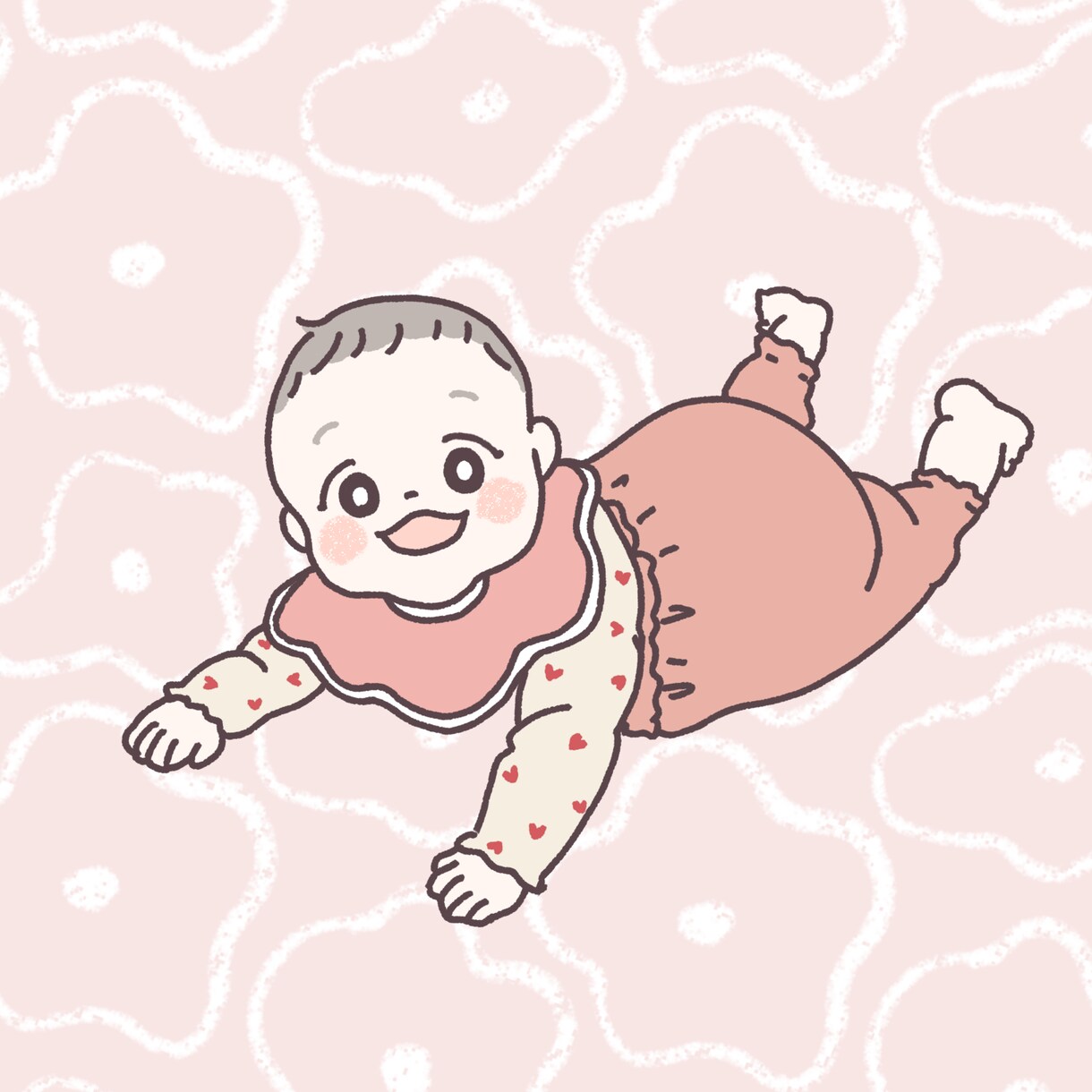 ほっこりかわいいテイストでお子様の似顔絵描きます SNS使用可！形に残るオプション付き♡ イメージ6
