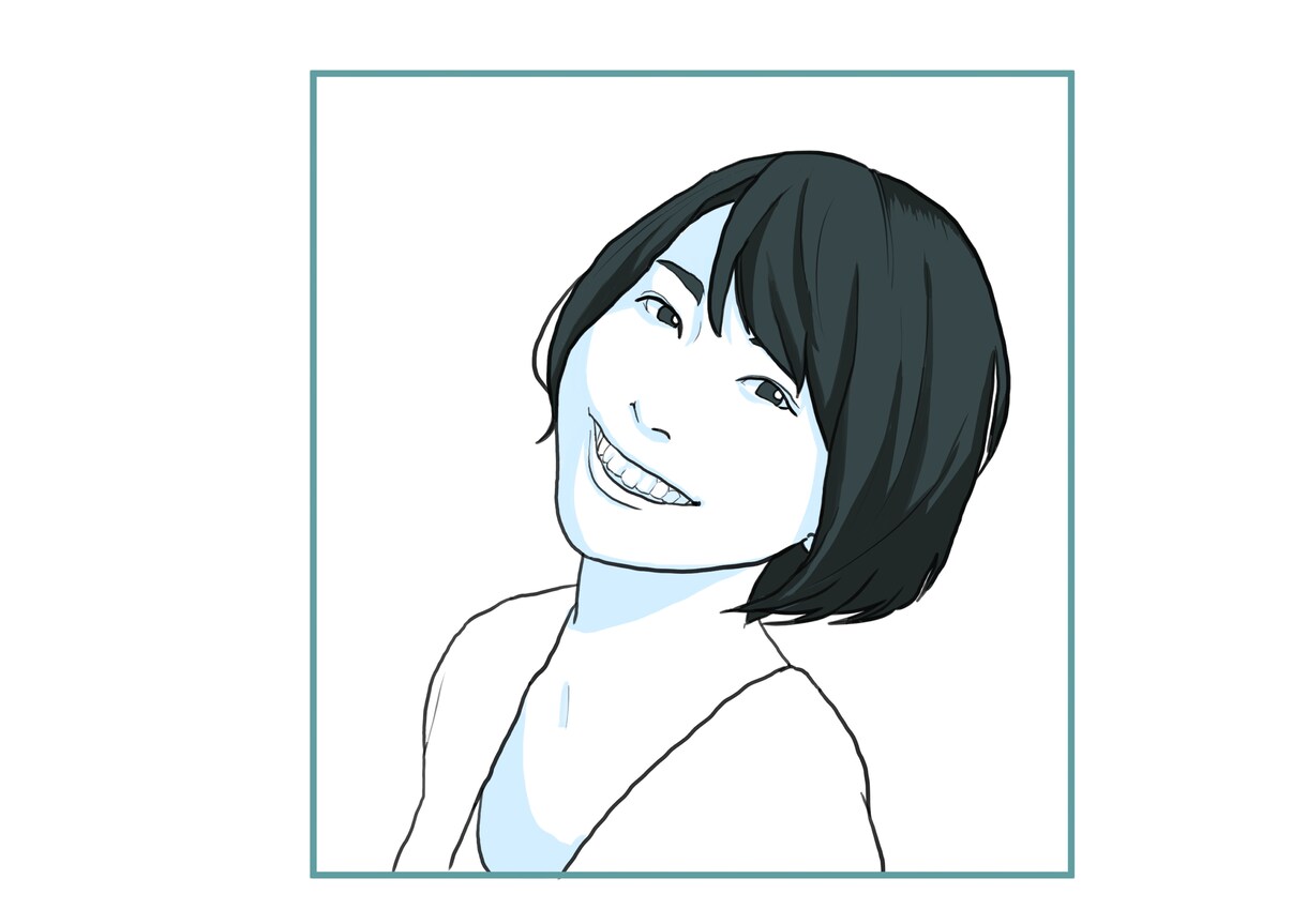 ブログ　SNS用にちょっとお洒落な似顔絵描きます ☆ブログ　SNSのアイコン　名刺　プレゼンにもどうぞ☆ イメージ5