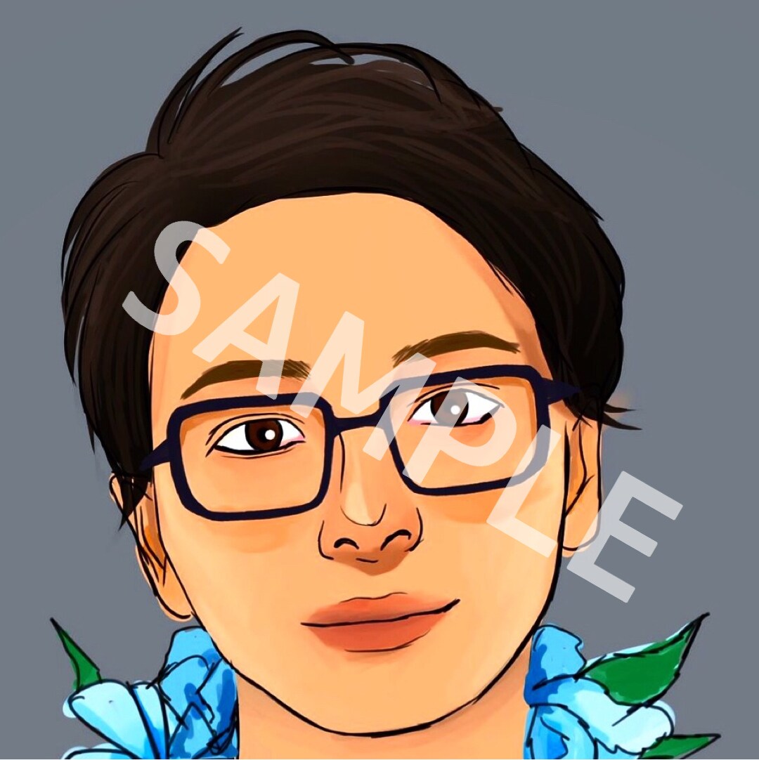 SNS用アイコンイラスト描きます 本気でSNS運用したい人　SNS起業家にオススメ イメージ4