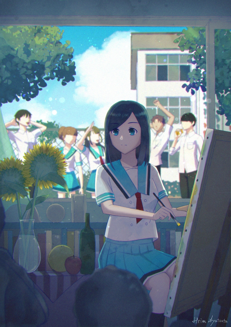 透明感ある豊かな色彩で背景付き一枚絵制作します 表紙・動画用サムネ・観賞用などに！ イメージ10