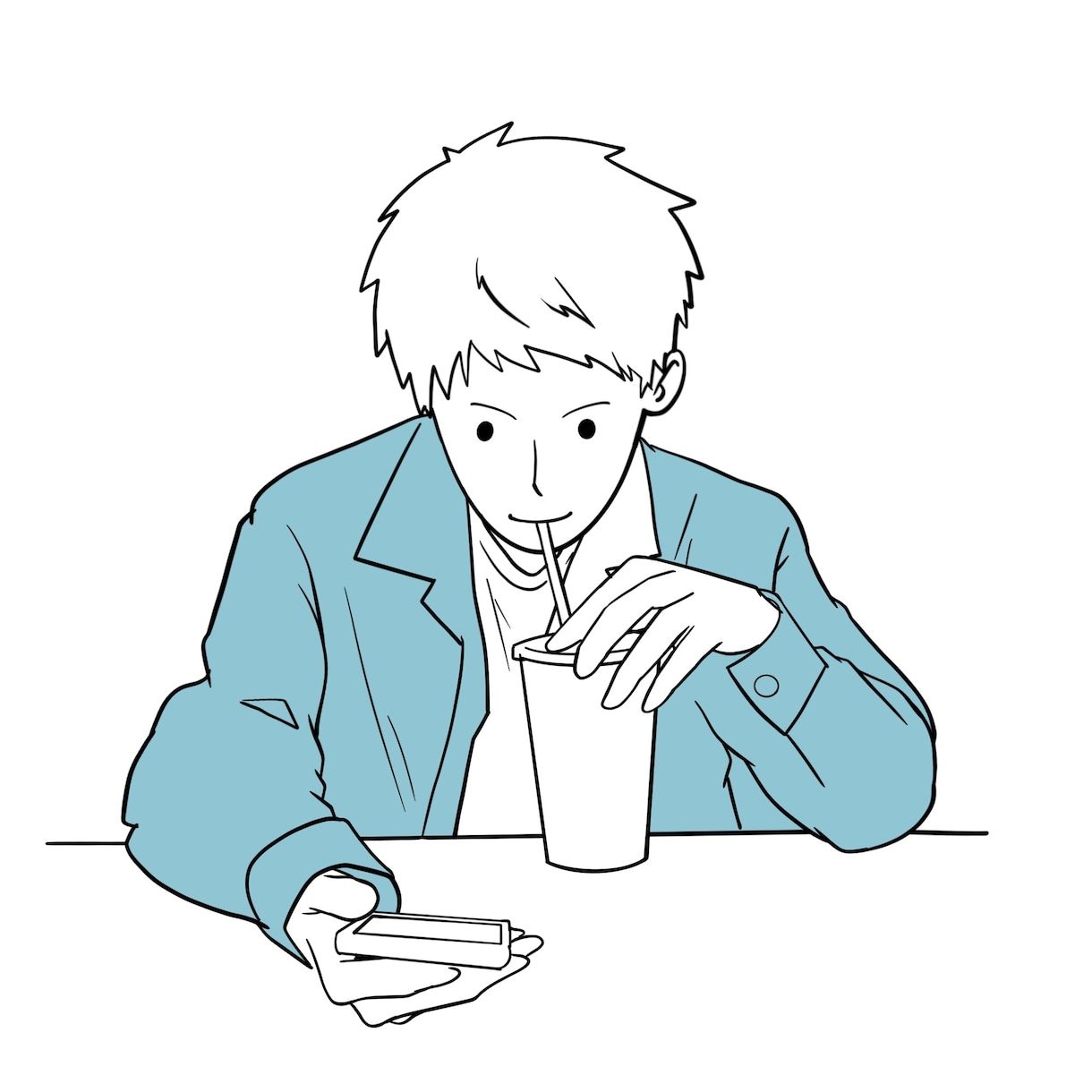 商用OK！おしゃれでシンプルなイラスト描きます アイコンや、デザインの一部にも！人を選ばないおしゃれイラスト イメージ7