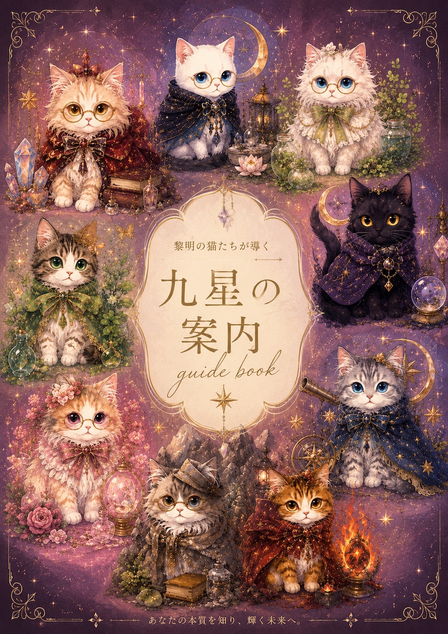 最短15分！即日納品であなた様の取説をお作りします 可愛い9匹の猫ちゃんがあなたを詳しく解説♡ イメージ1