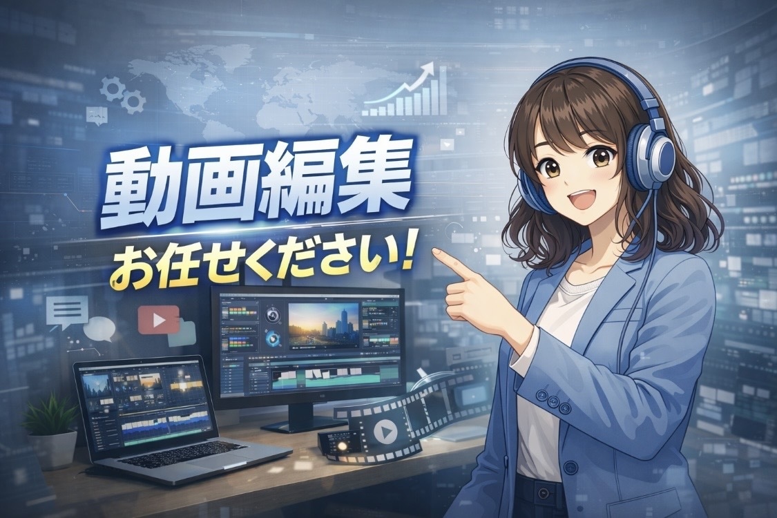 ビジネス系・商品紹介などの動画編集します 編集作業が苦手・面倒な方！お任せください！ イメージ1