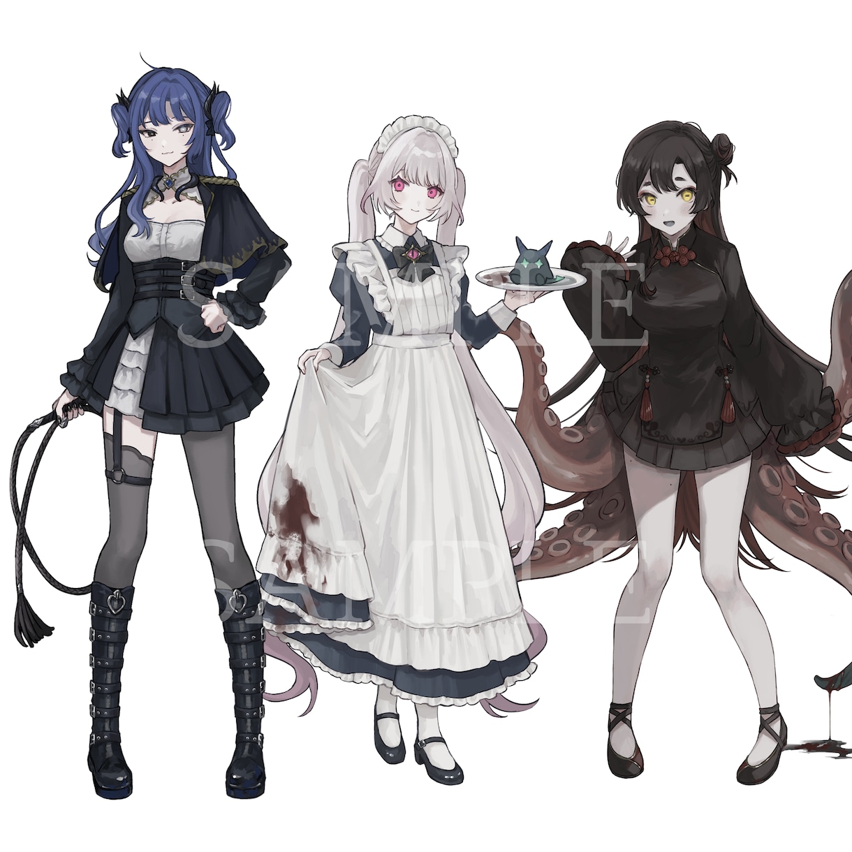 立ち絵制作いたします TRPG/配信用/グッズ等に！ イメージ2