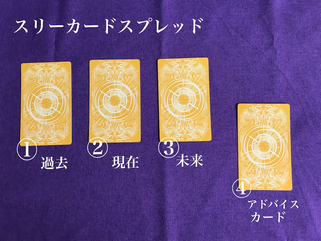 スリーカードスプレッドで職場の人間関係占います 直感タロット♪お相手の気持ちや周囲の状況などを探ります イメージ5