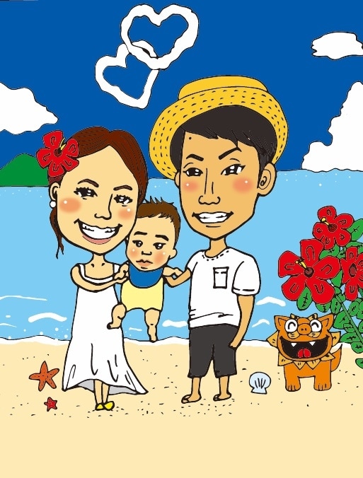 sns用アイコンなどの似顔絵イラストお描きします アイコン用、背景用など、一度ご相談下さい☆ イメージ8