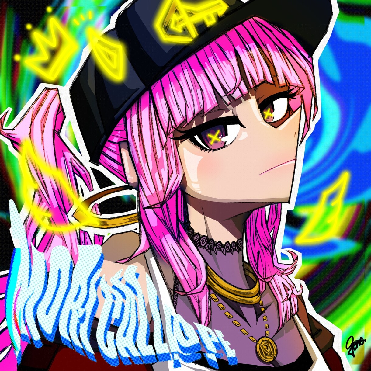 アイコンや壁紙向けのオリジナルイラストを作成します ポップなカートゥーン調のオリジナルイラストを描きます イメージ3