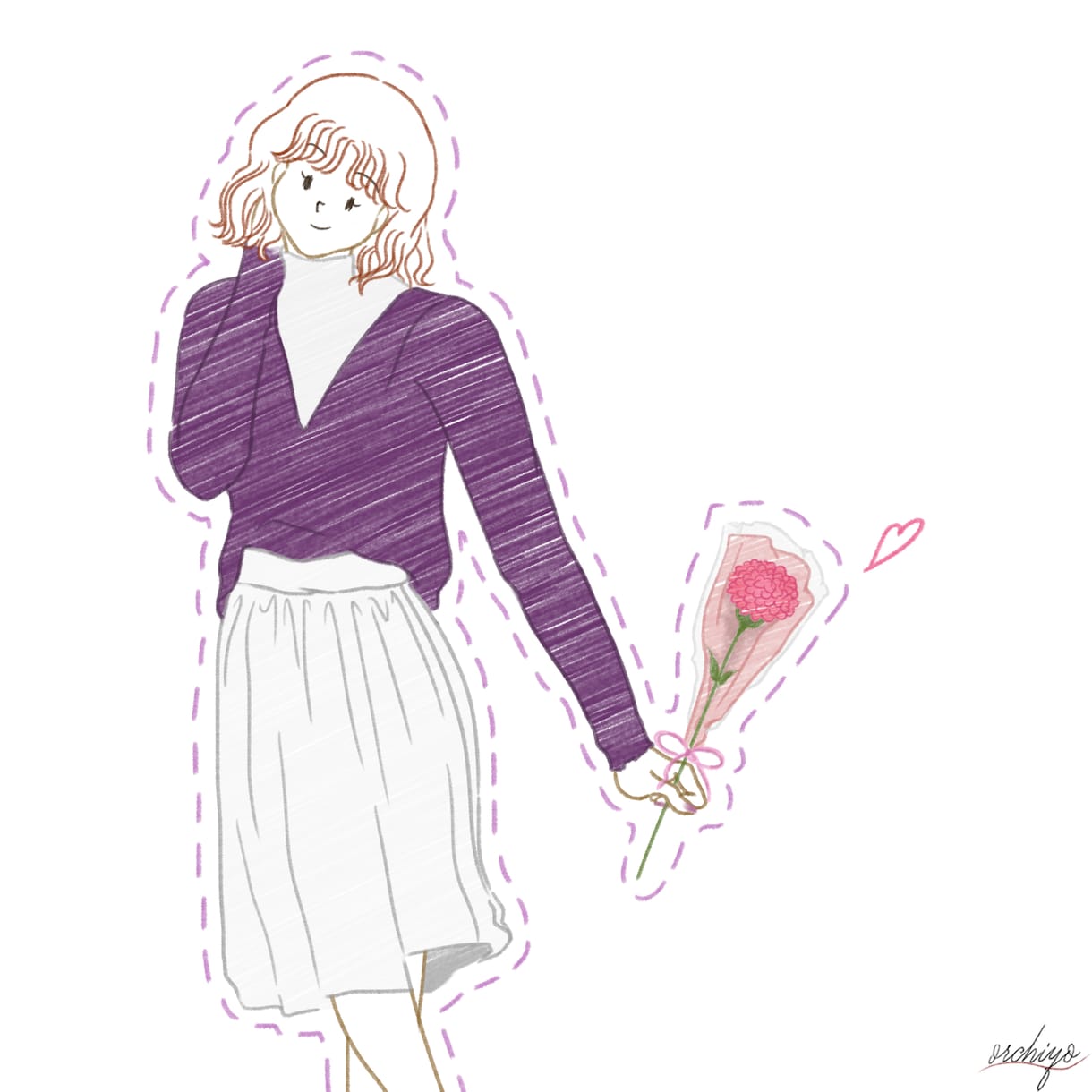 オシャレな女の子のイラスト描きます アイコン、広告の挿絵等に！ご希望のイメージにお応えします イメージ4