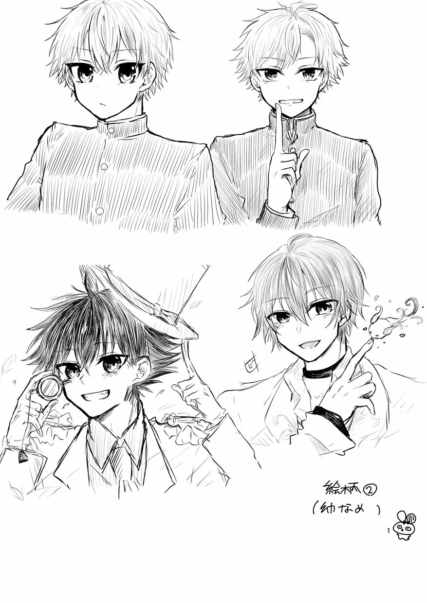 かっこいい男の子お描きします 使用用途自由！あなたの理想の男の子をお描きします！ イメージ3