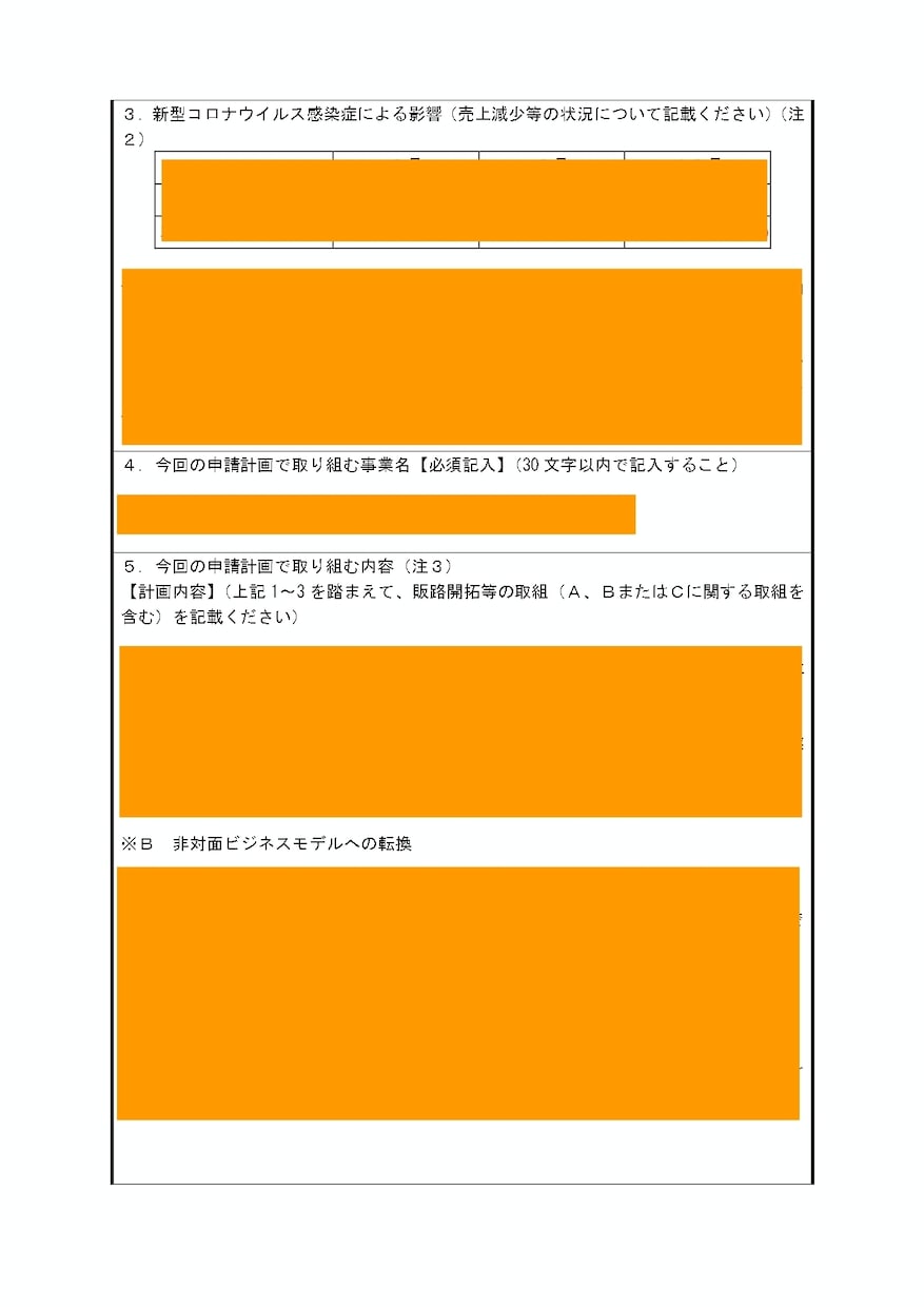 コロナ）小規模事業者補助金の完璧な計画書できます 応募した8人全員が採択された事業計画書のテンプレートです！ イメージ4