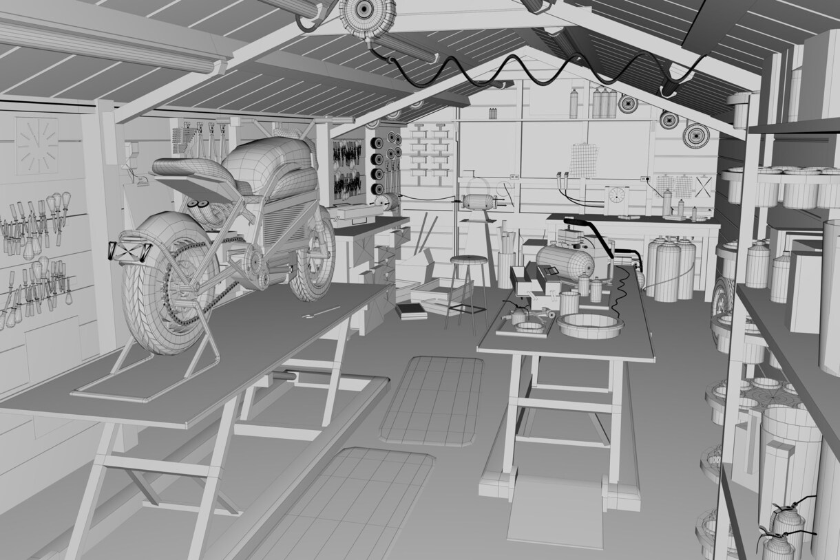 クリスタ向けCG制作（背景）作ります イメージCGに起こし、よりイラストを描きやすくサポートします イメージ8