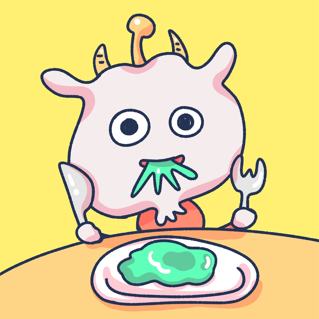 商用可！かわいくてシュールなイラスト描きます アイコン・動画・書籍など何でもご相談ください！ イメージ6