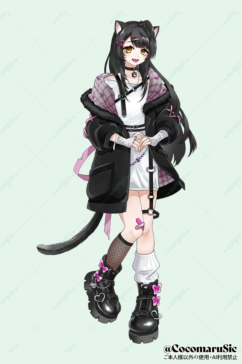 キャラクターの立ち絵のお手伝いをします あなたのオリジナルキャラクターの立ち絵イラストを作成します。 イメージ4