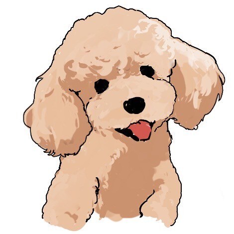 あなたのペットを可愛いイラストにします シャツやお散歩バッグ等グッズ化の相談も可能 イメージ1