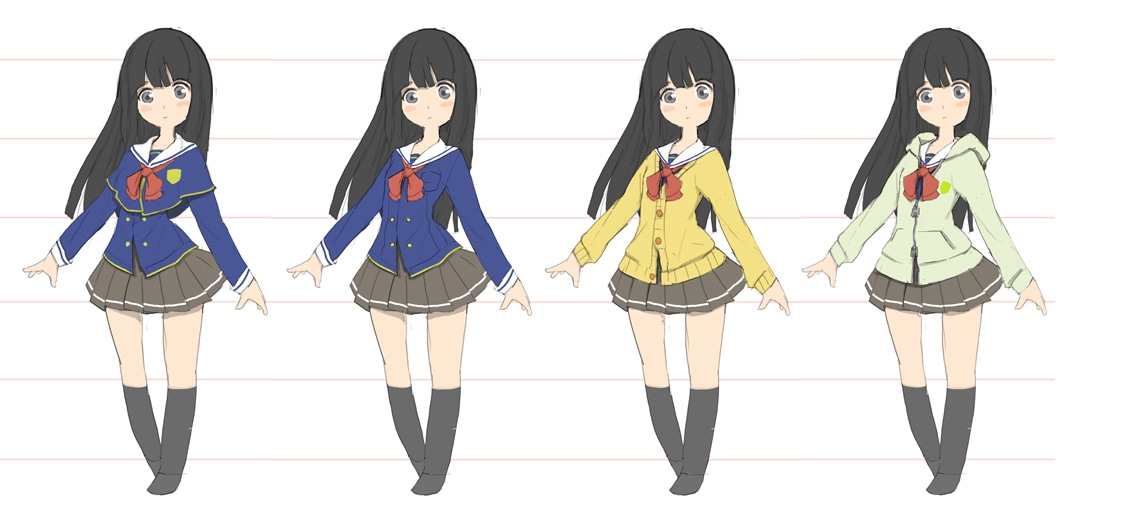 キャラクターの作成いたします 男女からクリーチャー・メカまで対応 イメージ10