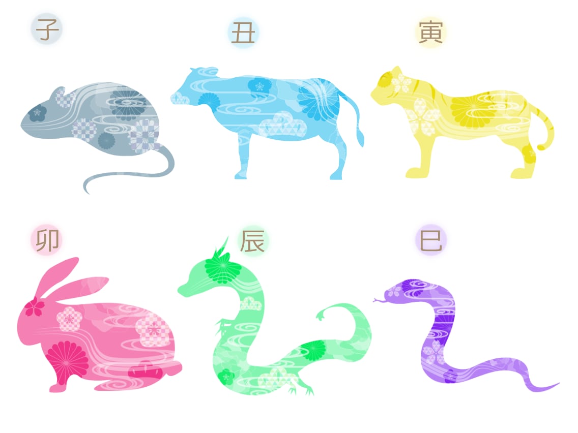 干支イラスト12点詰め合わせを売ります 【素材集】色の変更は無料です。 イメージ2