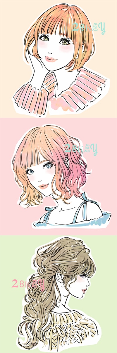 キュート系イラスト、似顔絵、SNSアイコン描きます 似顔絵でも、キャラクターでもOKです! イメージ5