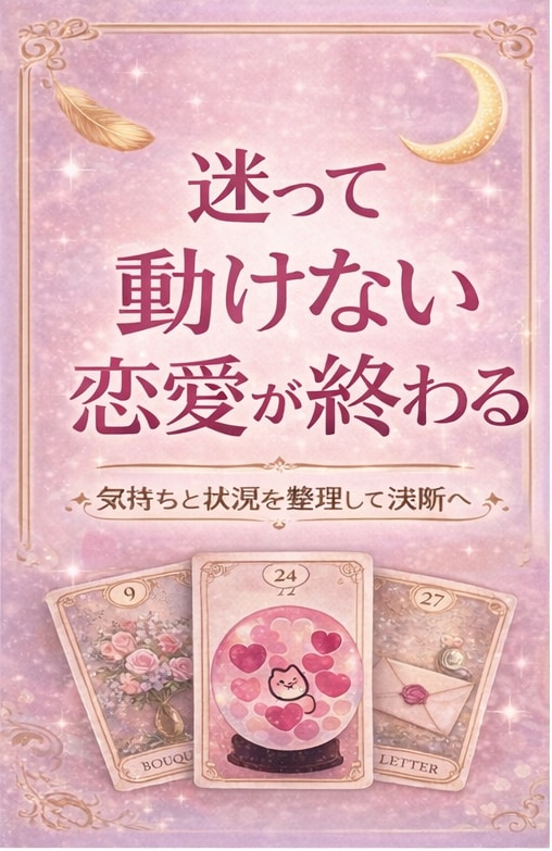 連絡が来ない恋愛の迷いを整理して答えを出します 待つか動くか、迷っている恋愛に答えを出します イメージ1