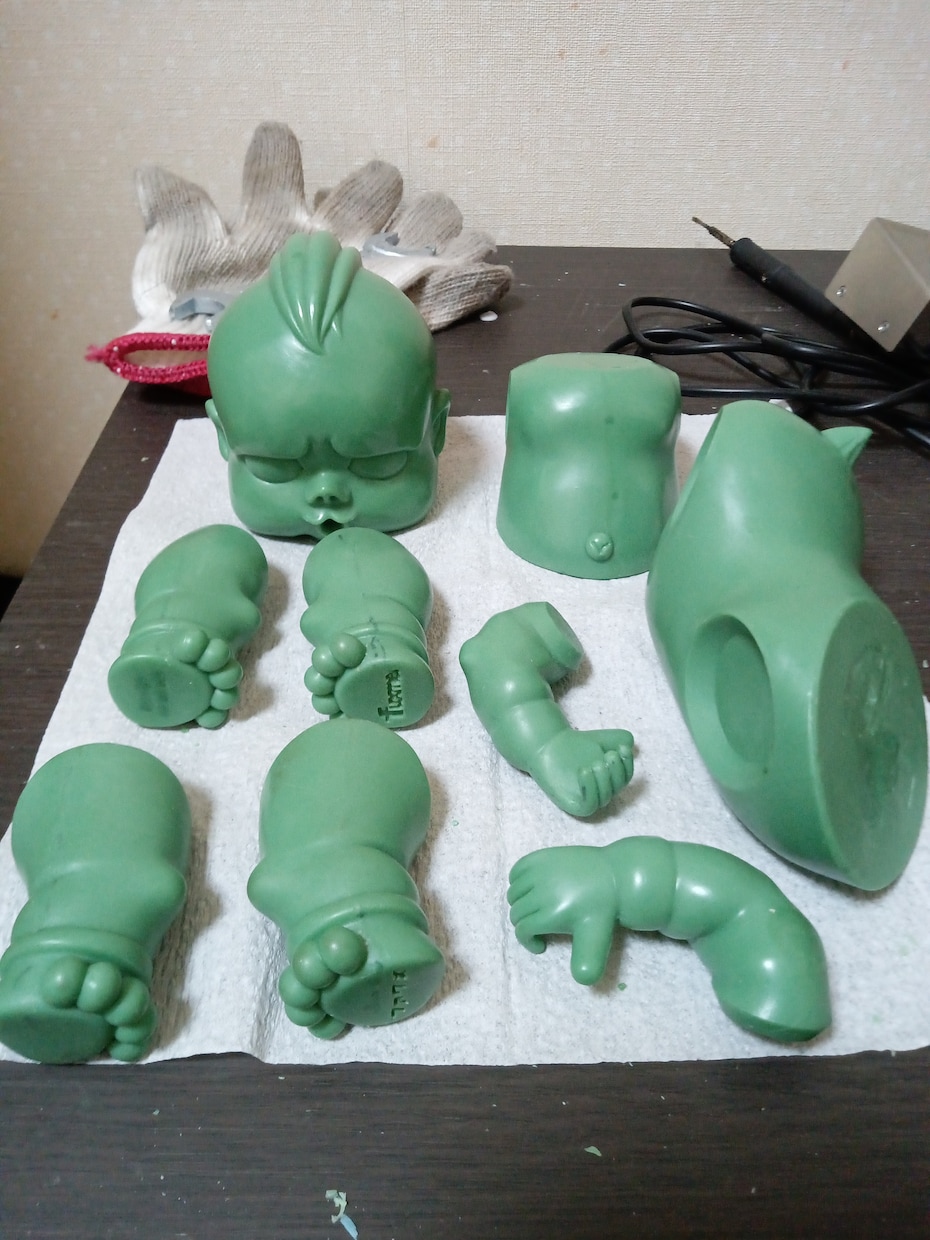 ソフビ、フィギュア原型作成します 一点物から量産品まで承ります。 イメージ3
