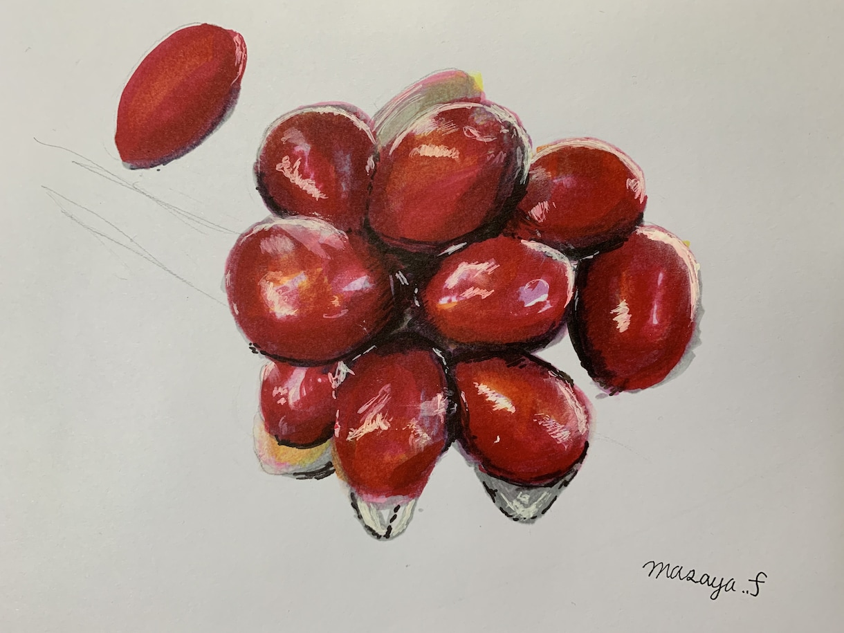 手描きで描いた絵を販売します オーダーがありましたら、それに近い絵をお描きします。 イメージ2