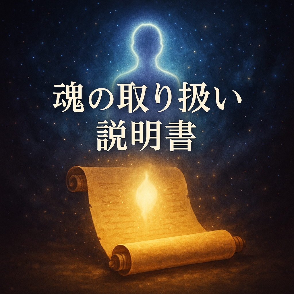 魂の取り扱い説明書をお届けます 優しく深く、自分を愛せる魂のガイドをいたします イメージ1