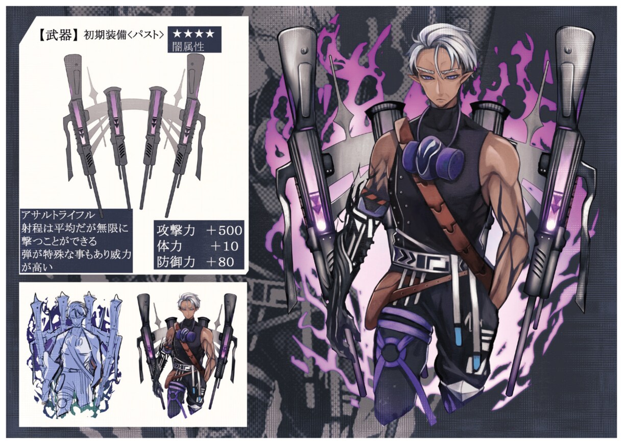 立ち絵、バストアップイラスト制作します 貴方だけのキャラクターイラストを制作 イメージ8