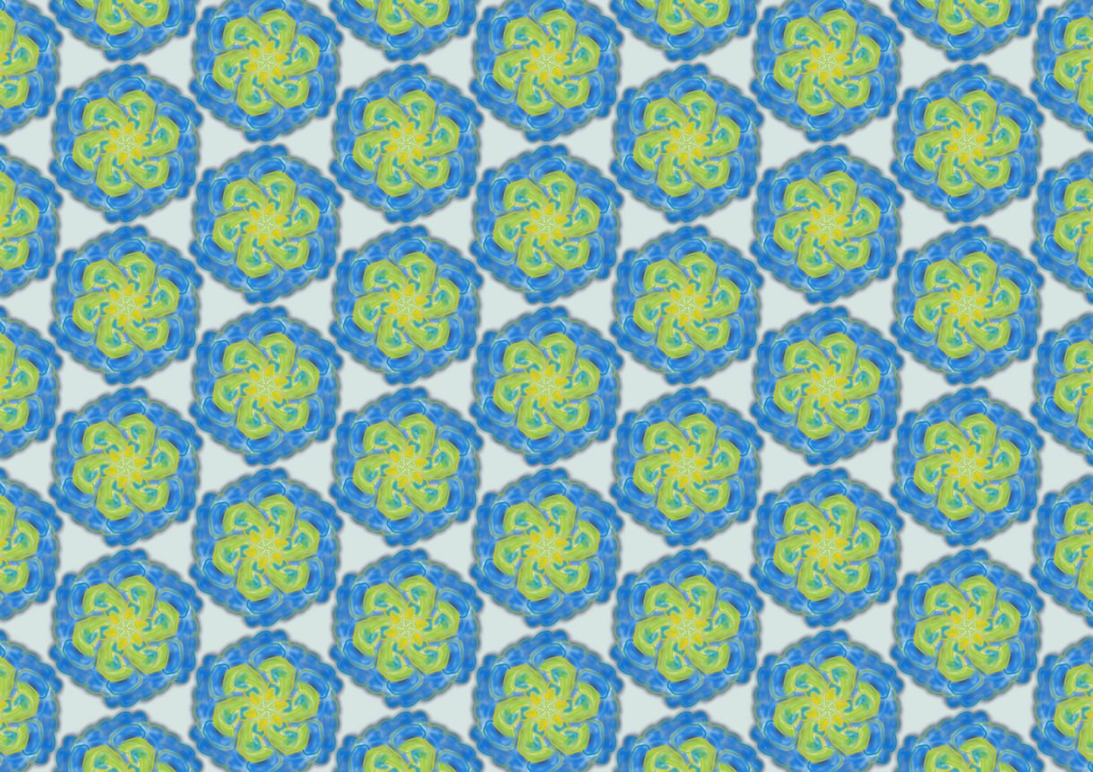 概念やモチーフから幾何学模様を描きます 幾何学模様が織りなす不思議なハーモニー イメージ3