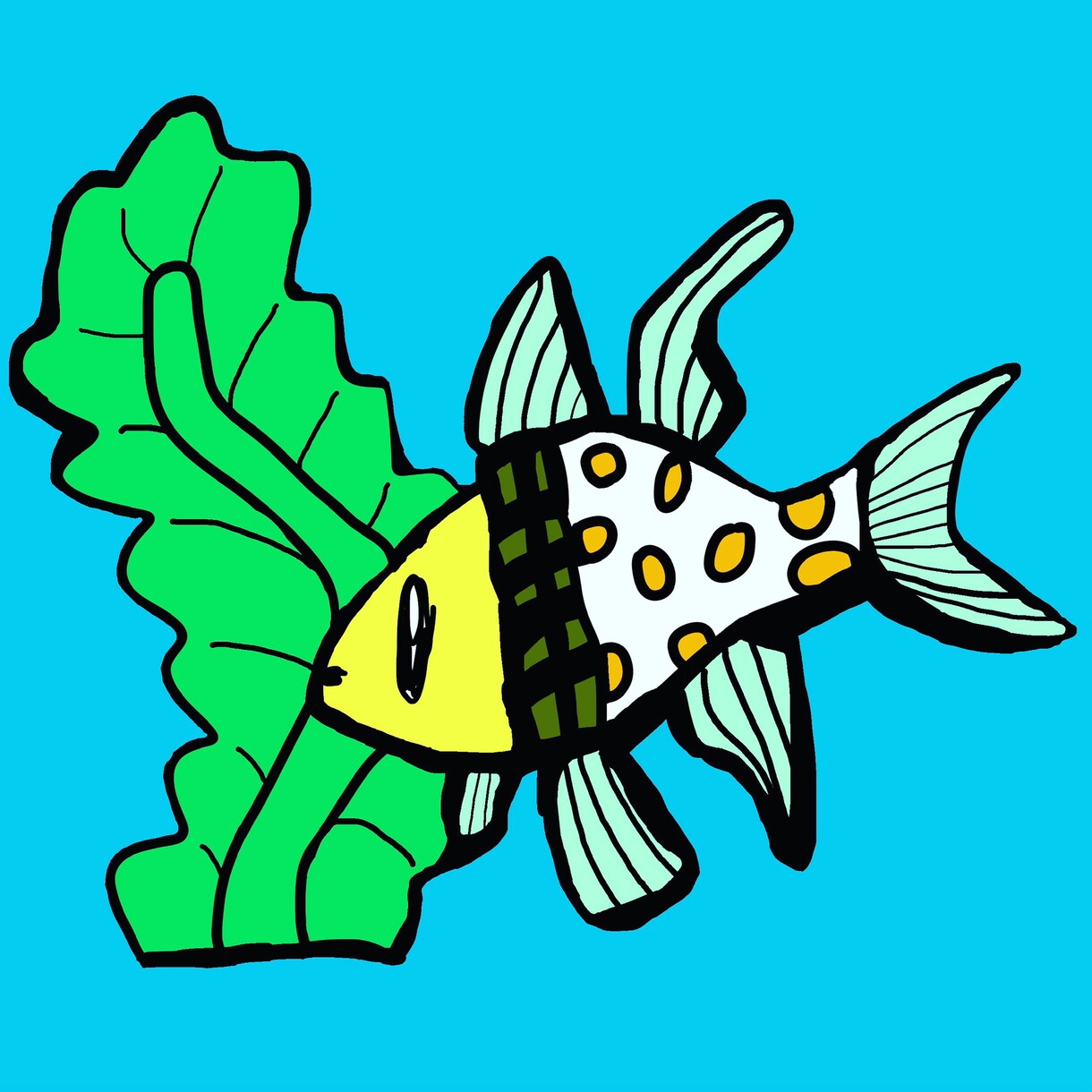 海洋生物など生き物のイラストアイコン制作します あなたの好きな生き物などをPOPで個性的なタッチで描きます。 イメージ9