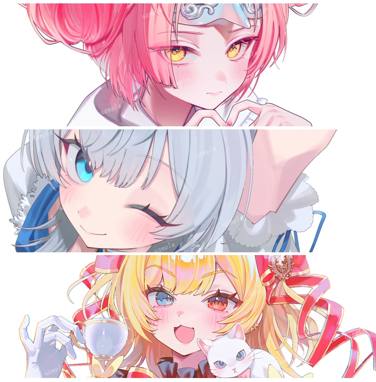 キャラクターイラストの制作いたします 配信活動/商用利用/個人使用等 幅広い用途で使用可能 イメージ1