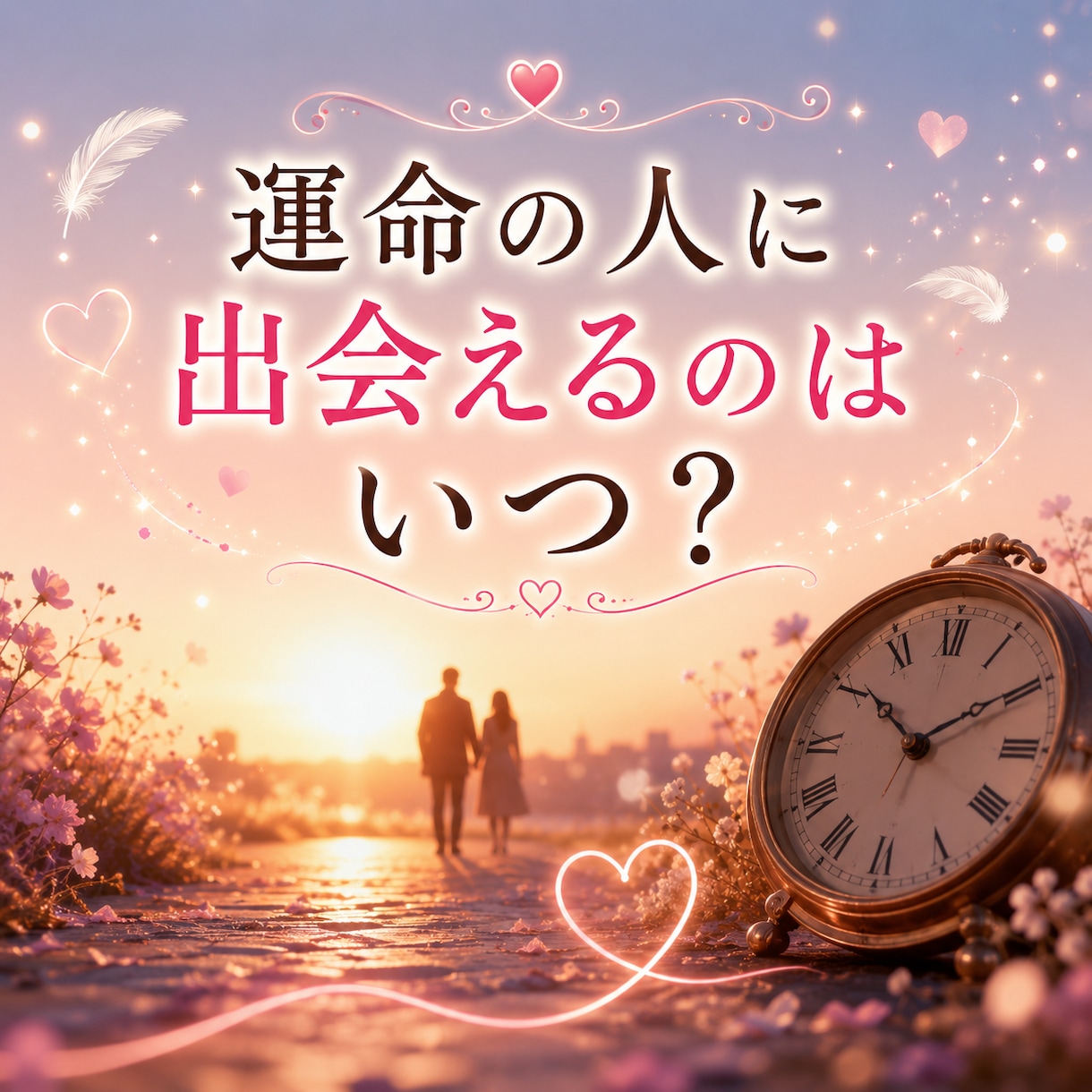 運命の人にいつ出会えるか鑑定します 恋のチャンスがいつ頃に訪れるのかをお伝えします イメージ1
