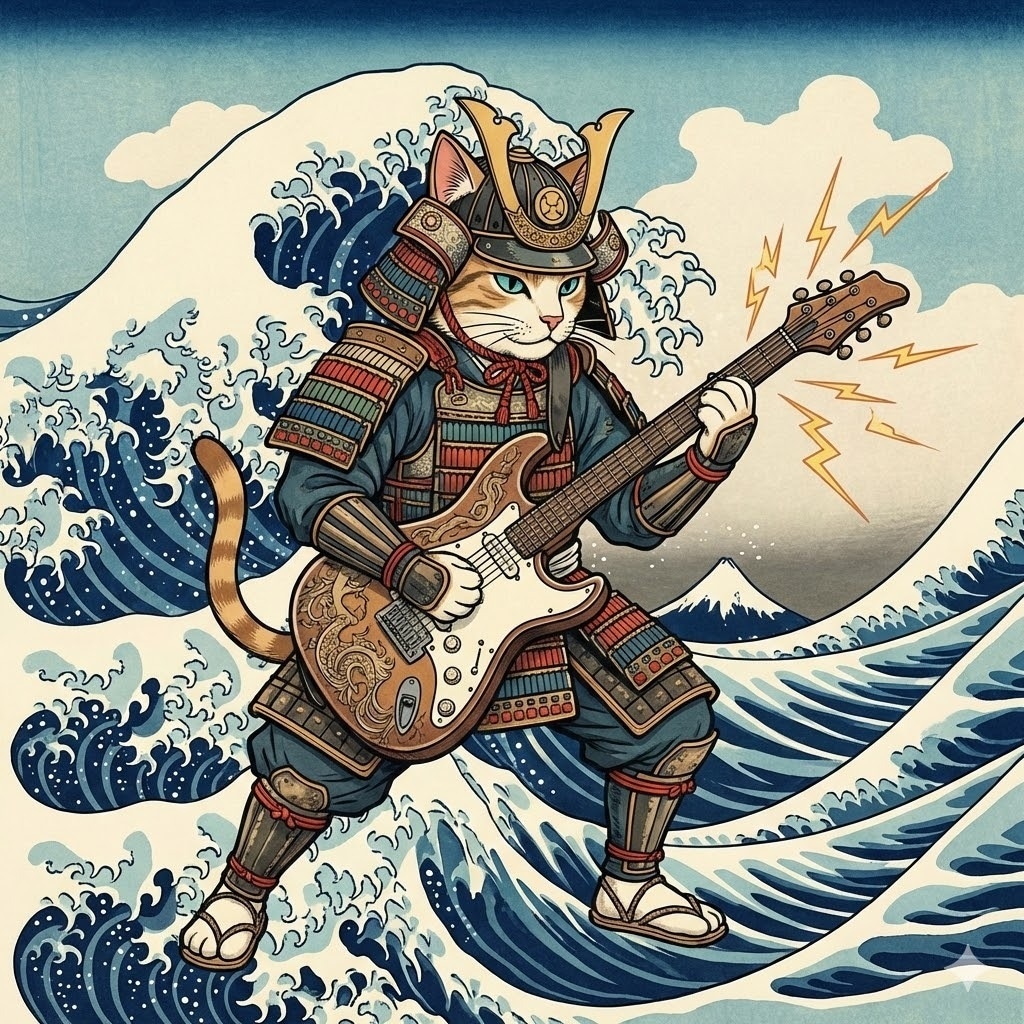 ブログ・HPに！墨絵・浮世絵風ヘッダー作ります AI×和の心。ありきたりな素材では満足できないあなたへ。 イメージ1