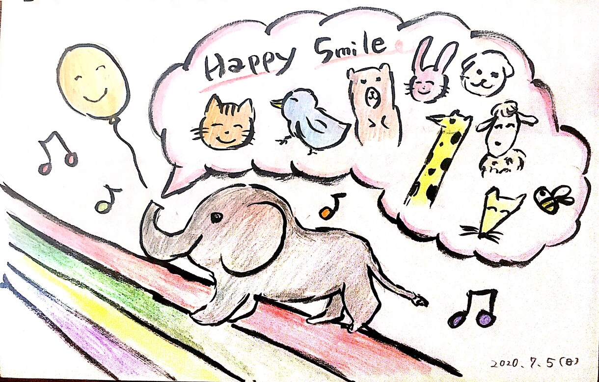 オーダーに沿ってあたたかいイラストを作成します 何にでも使用OK！似顔絵やテーマ等お気軽にご相談ください イメージ1