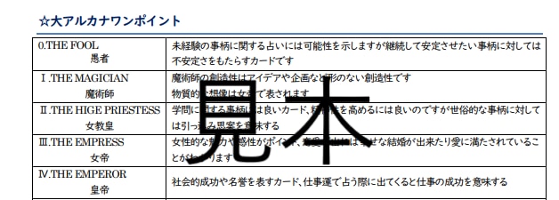 タロットリ―ディングのポイントのテキスト販売します コンビネーションリーディングが苦手なあなたの占いが変わります イメージ6