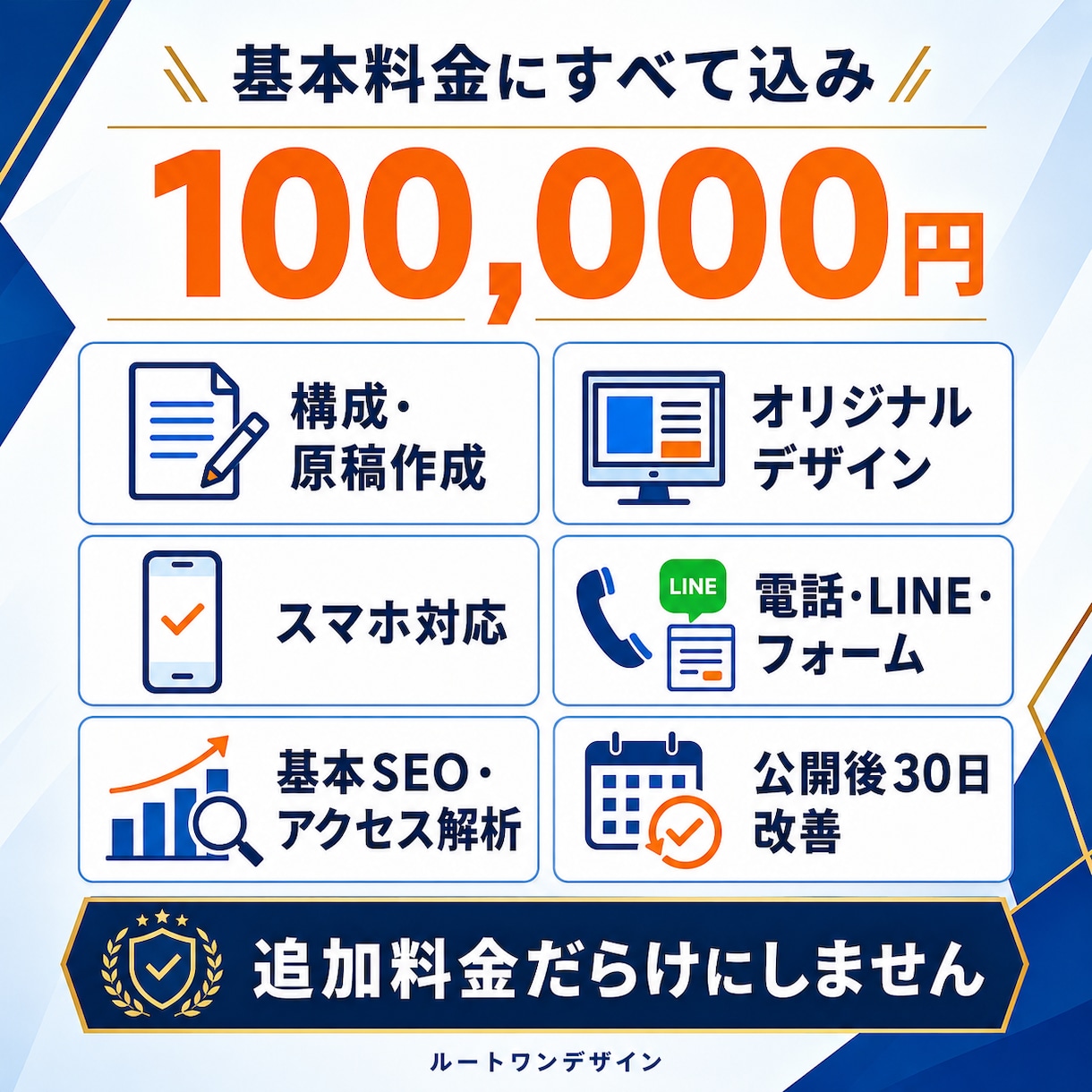 地域・現場サービス専門の集客LPを制作します 原稿作成・電話・LINE導線・公開後30日改善までサポート イメージ2