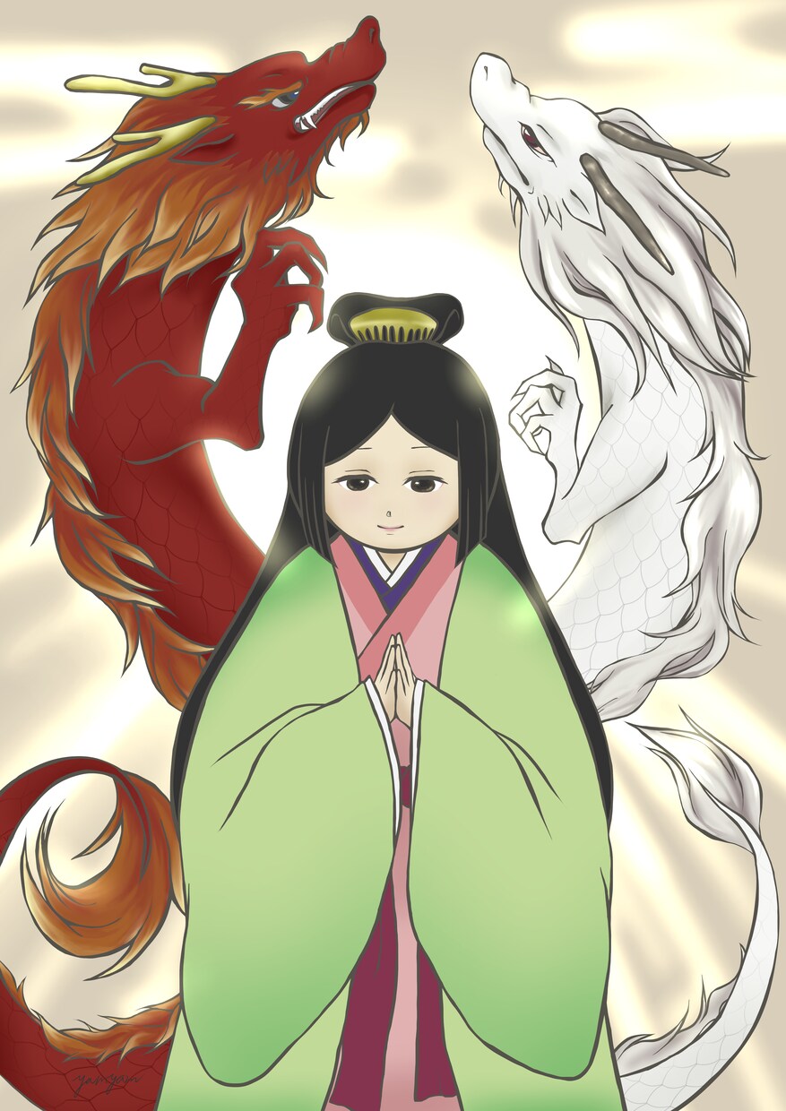 あなたに寄り添う癒しの神様アートをお描きします 見守ってくださる神様や龍神様のイラストで心豊かに♡ イメージ4