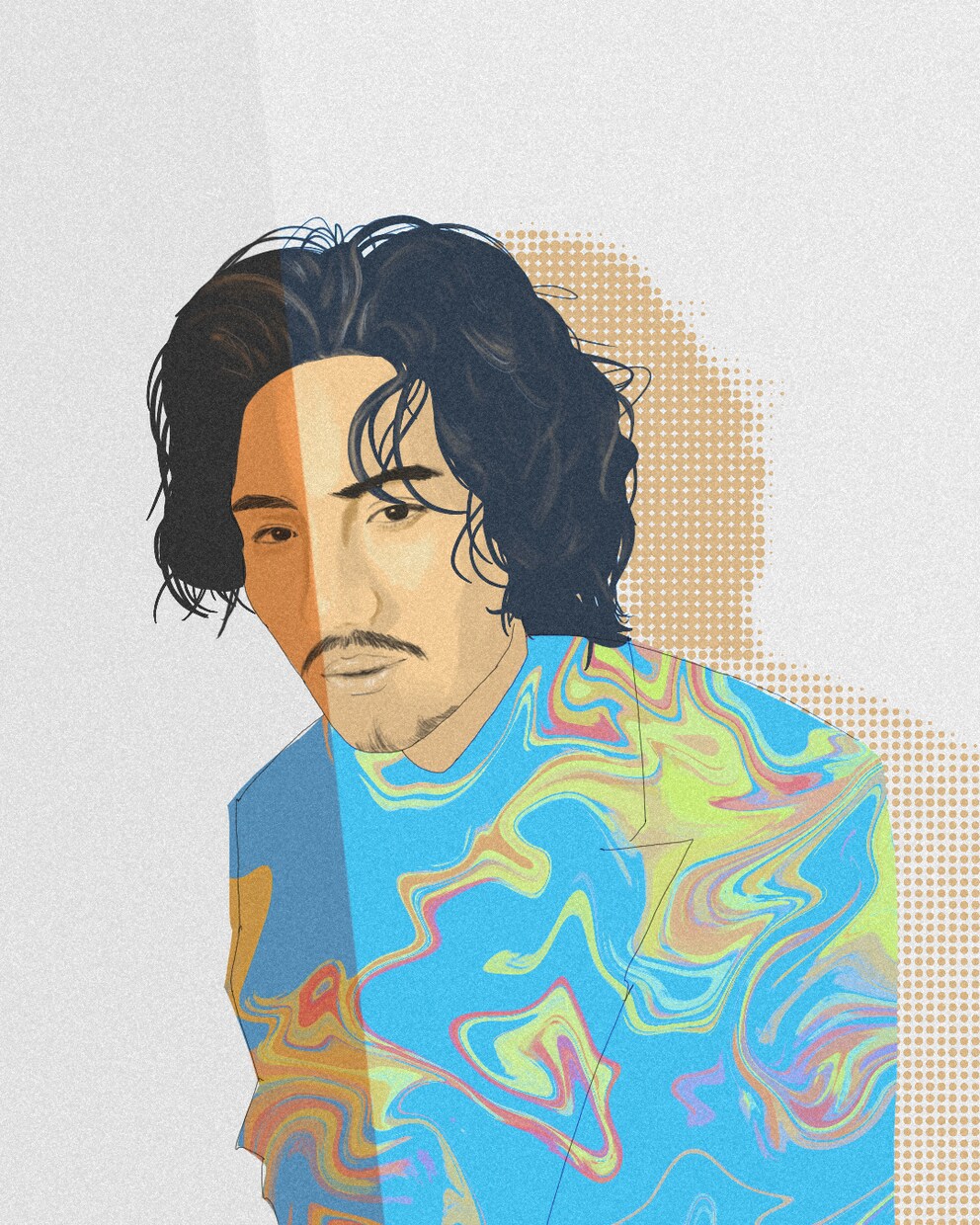 記念日や誕生日など、大切な日に贈る似顔絵を描きます ポップで躍動感のあるイラストがお好きな方へ イメージ2