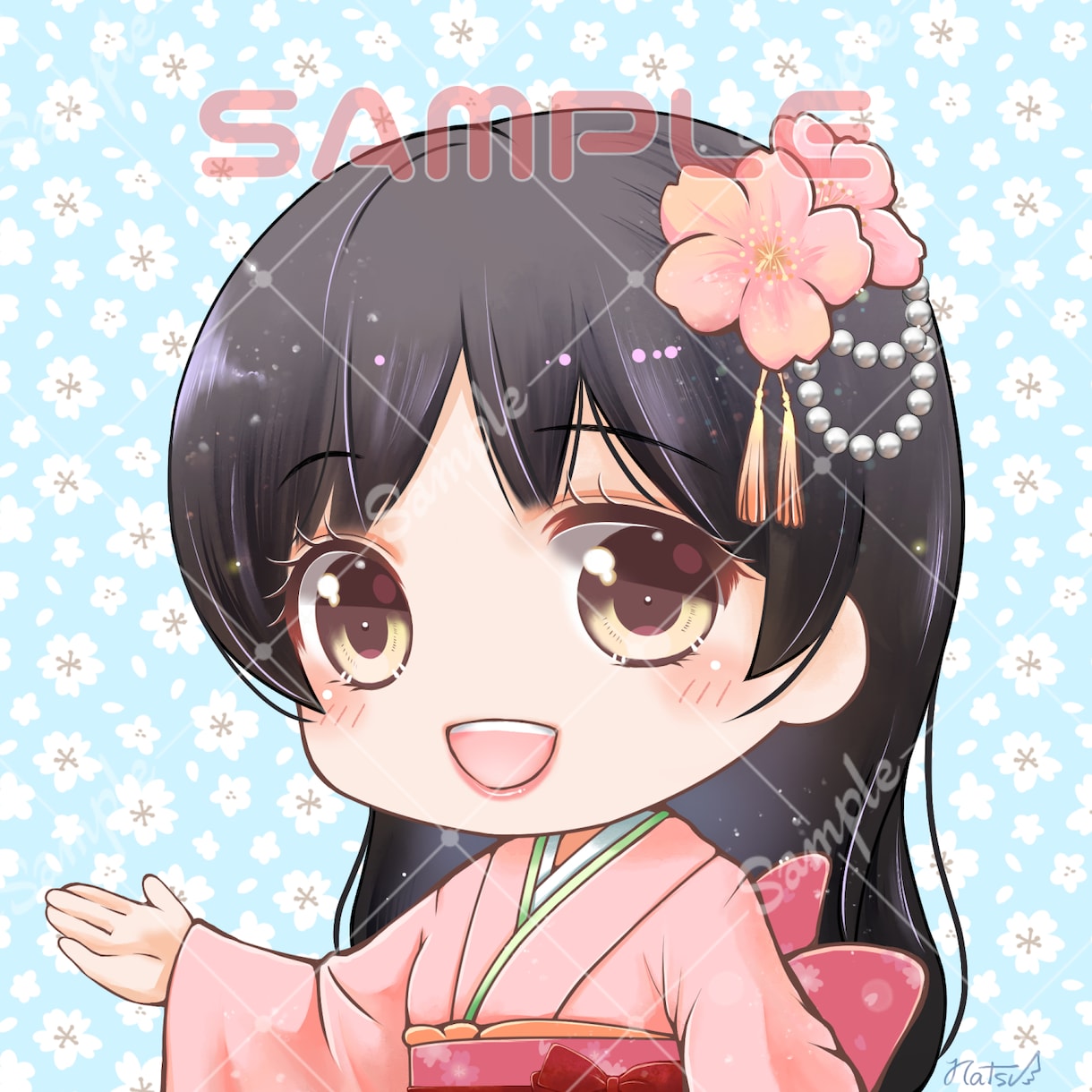 デフォルメキャラ風アイコン制作します リクエストを元にあなただけのデフォルメキャラ風のイラストを！ イメージ1